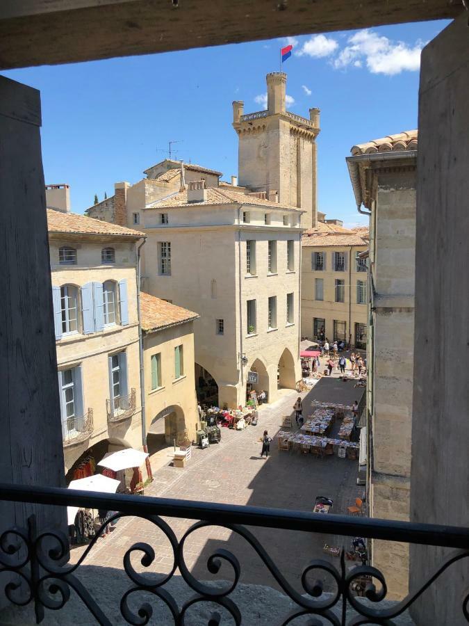 Duplex Centre Historique Uzes Lägenhet Exteriör bild